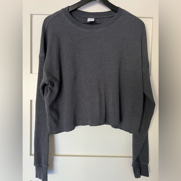 TNA Alamo Waffle Crew Boxy Longsleeve - Picture 6 of 12